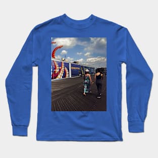 Coney Island Graffiti Brooklyn NYC Long Sleeve T-Shirt